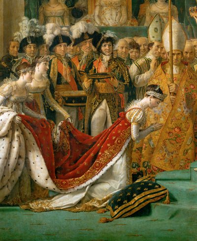 Napóleon koronázása a Notre-Dame-ban ... alkotó: Jacques Louis David