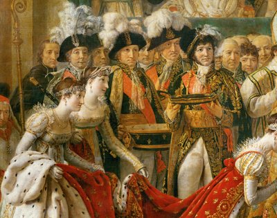Napóleon koronázása a Notre-Dame-ban ... alkotó: Jacques Louis David