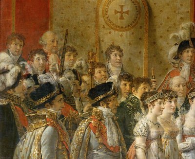 Napóleon koronázása a Notre-Dame-ban ... alkotó: Jacques Louis David