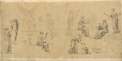 Tanulmányok a klasszikus nőkről, Erosszal alkotó: Jacques Louis David