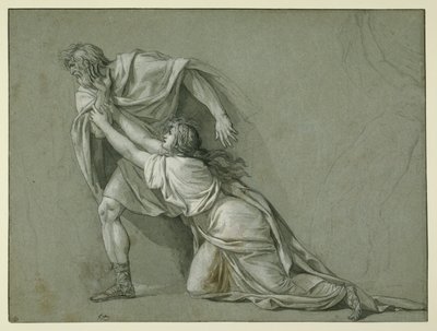 Marcus Attilius Regulus indulása Karthágóba alkotó: Jacques Louis David