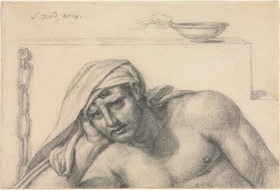 A fogoly, 1819. alkotó: Jacques Louis David