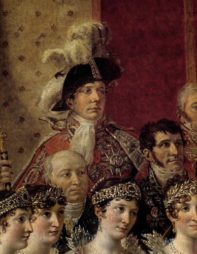 Napóleon rítusa. Részlet Pauline Bonaparte-ról (Borghese hercegnő alkotó: Jacques Louis David