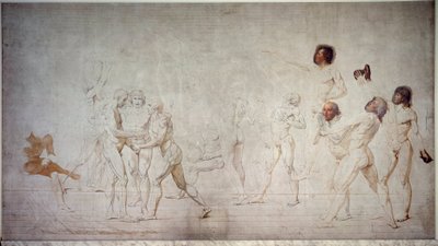 A tenyérjáték esküje (június 20 alkotó: Jacques Louis David