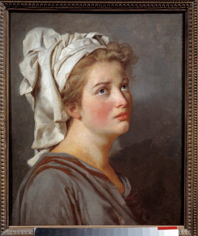 Fiatal nő turbánban alkotó: Jacques Louis David