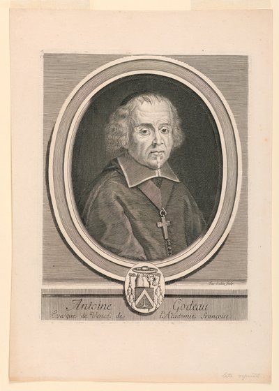 Antoine Godeau (1605-1672) portréja alkotó: Jacques Lubin