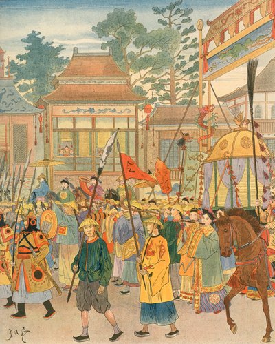 Kína - Nemzeti dal alkotó: Jacques Marie Gaston Onfray de Breville (Job)