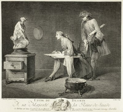 A Rajzlecke alkotó: Jacques Philippe Le Bas