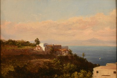 Olasz táj alkotó: Jacques Raymond Brascassat