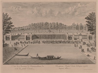 Chateau Fontainebleau a Canal Grande felől alkotó: Jacques Rigaud