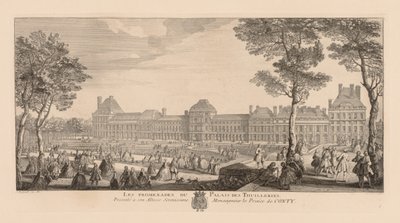 A Palais des Tuileries sétányai alkotó: Jacques Rigaud