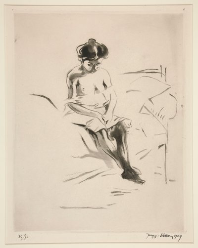 La faute (A hiba) alkotó: Jacques Villon