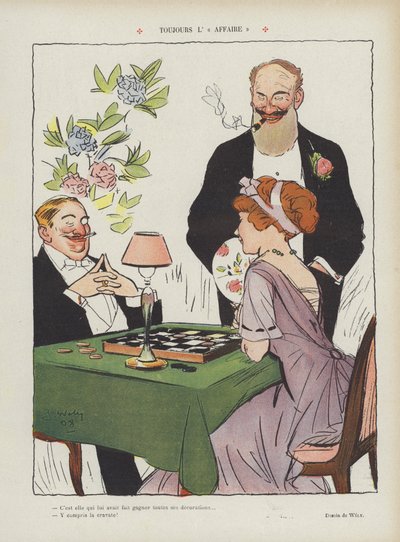 Illusztráció Le Rire alkotó: Jacques Wely