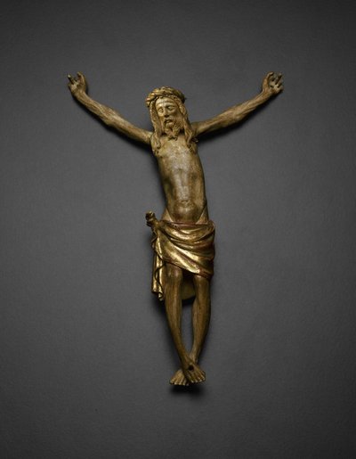 Krisztus korpusza a keresztrefeszítés oltárképéről, 1391-99 alkotó: Jacques de Baerze or Baers