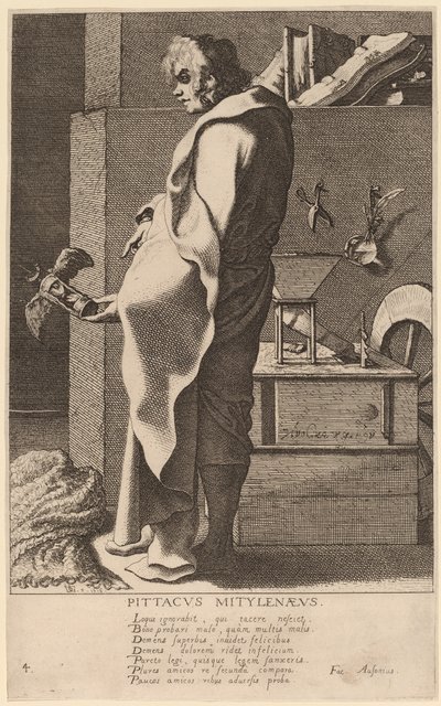 Pittacus Mitylanaeus alkotó: Jacques de Gheyn III