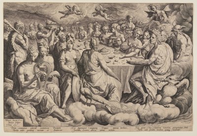 Az istenek bankettje alkotó: Jacques de Gheyn II