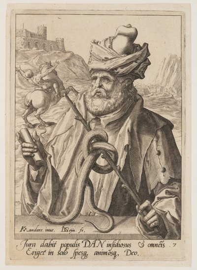 Dan, Jákob tizenkét fiából alkotó: Jacques de Gheyn II