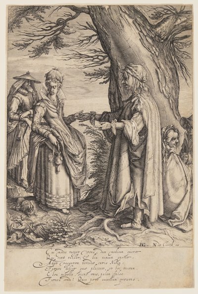 Fortune Teller alkotó: Jacques de Gheyn II