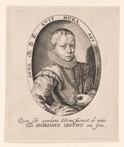 Hugo Grotius alkotó: Jacques de Gheyn II