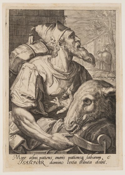 Issachar, Jákob tizenkét fiából alkotó: Jacques de Gheyn II