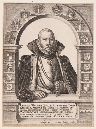 Tycho Brahe, csillagász alkotó: Jacques de Gheyn II