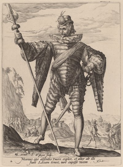 Alezredes alkotó: Jacques de Gheyn II after Hendrik Goltzius