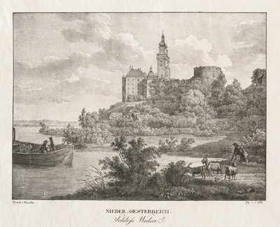 Alsó-Ausztria, Walseel kastély. alkotó: Jakob Alt