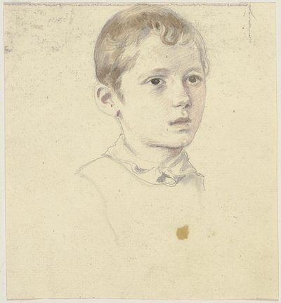Fiúfej jobbra alkotó: Jakob Becker