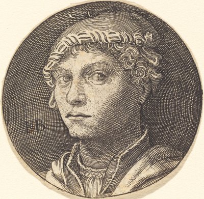Egy fiatal férfi portréja (V.H. Reinnier) alkotó: Jakob Binck