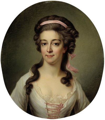 Maria Eleonora Lewenhaupt grófnő portréja, született Koskull 1765-1823. alkotó: Jakob Björk