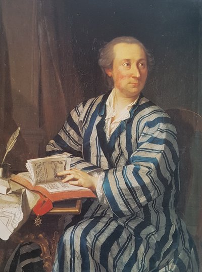 Német: Samuel Isaak Emanuel Gross (1732-1763), a svájci gárda tisztjének portréja. alkotó: Jakob Emanuel Handmann
