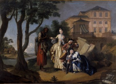Jósló cigány, 1762 alkotó: Jakob Michel