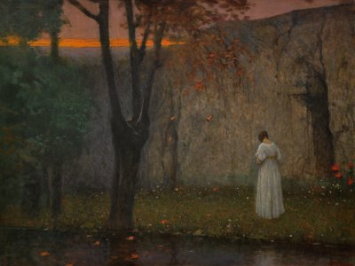Őszi hajnal, 1910 alkotó: Jakub Schikaneder