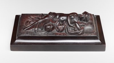 Fekvő nő (ébenfa) alkotó: James Pradier