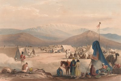 „A daduri tábor a Bolan-hágó bejáratával” alkotó: James (after) Atkinson
