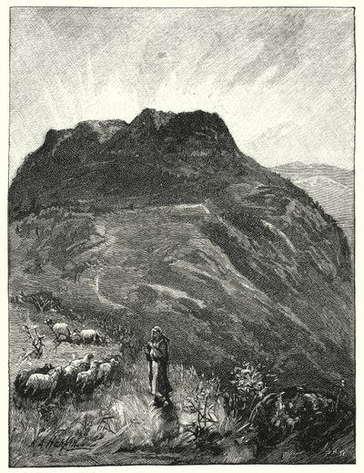 A szépségek hagyományos hegye (litho) alkotó: James (after) Clark
