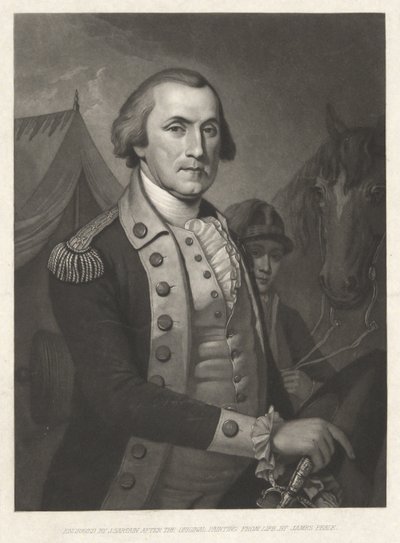 George Washington, pub. 1850 (metszet) alkotó: James (after) Peale