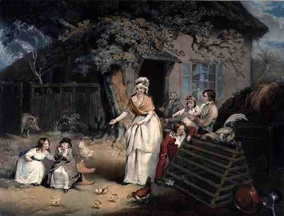 A Polgár visszavonulása, vésett és kocsma. William Ward (1766-1826) alkotó: James (after) Ward