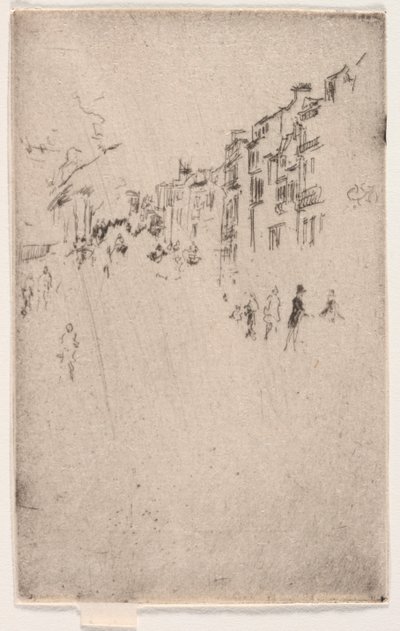 Piccadilly töredéke. alkotó: James Abbott McNeill Whistler