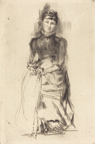 Ágnes, c. 18731875. alkotó: James Abbott McNeill Whistler