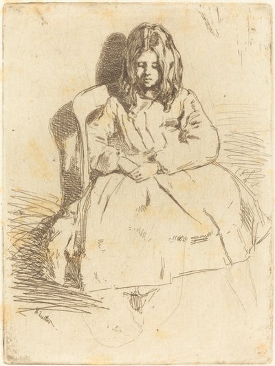 Annie ülve, 1858. alkotó: James Abbott McNeill Whistler