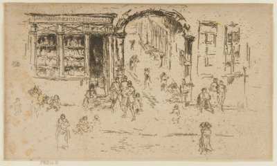 Archway, Brüsszel alkotó: James Abbott McNeill Whistler
