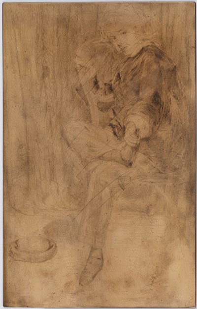 Arthur Haden, 1859 (réz) alkotó: James Abbott McNeill Whistler