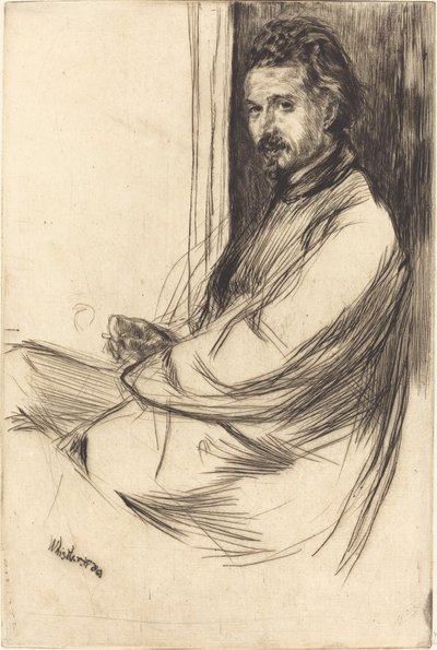 Axenfeld, 1859. alkotó: James Abbott McNeill Whistler