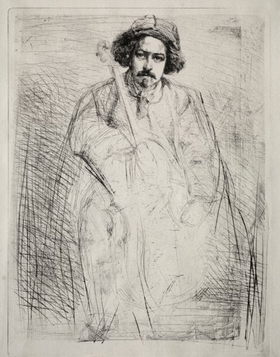 Becquet, 1871. alkotó: James Abbott McNeill Whistler
