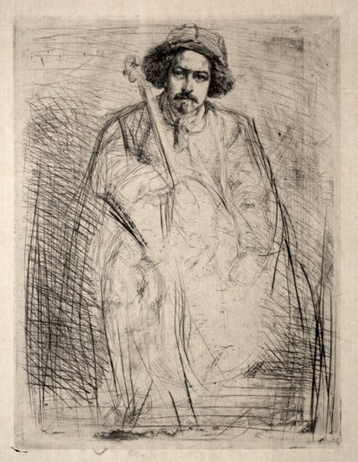 Becquet, 1871. alkotó: James Abbott McNeill Whistler