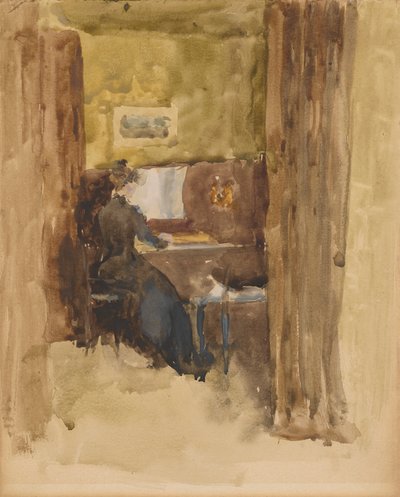 Bravúr Barnában, 1883-1884. alkotó: James Abbott McNeill Whistler