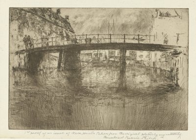 Híd Amszterdamban Híd, Amszterdam alkotó: James Abbott McNeill Whistler