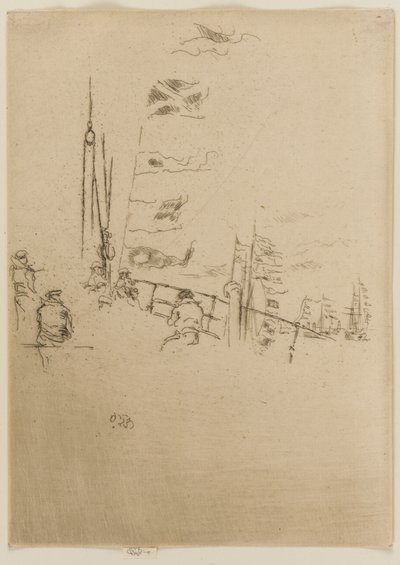 Bunting, 1887. alkotó: James Abbott McNeill Whistler