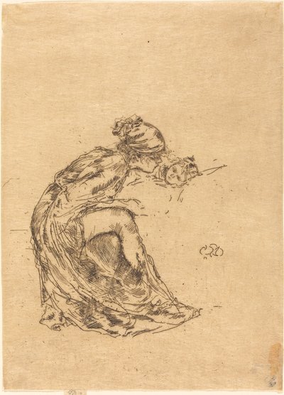 Cameo, No.I. alkotó: James Abbott McNeill Whistler